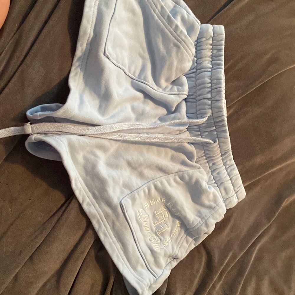 Forever 21 light blue sweats pant shorts